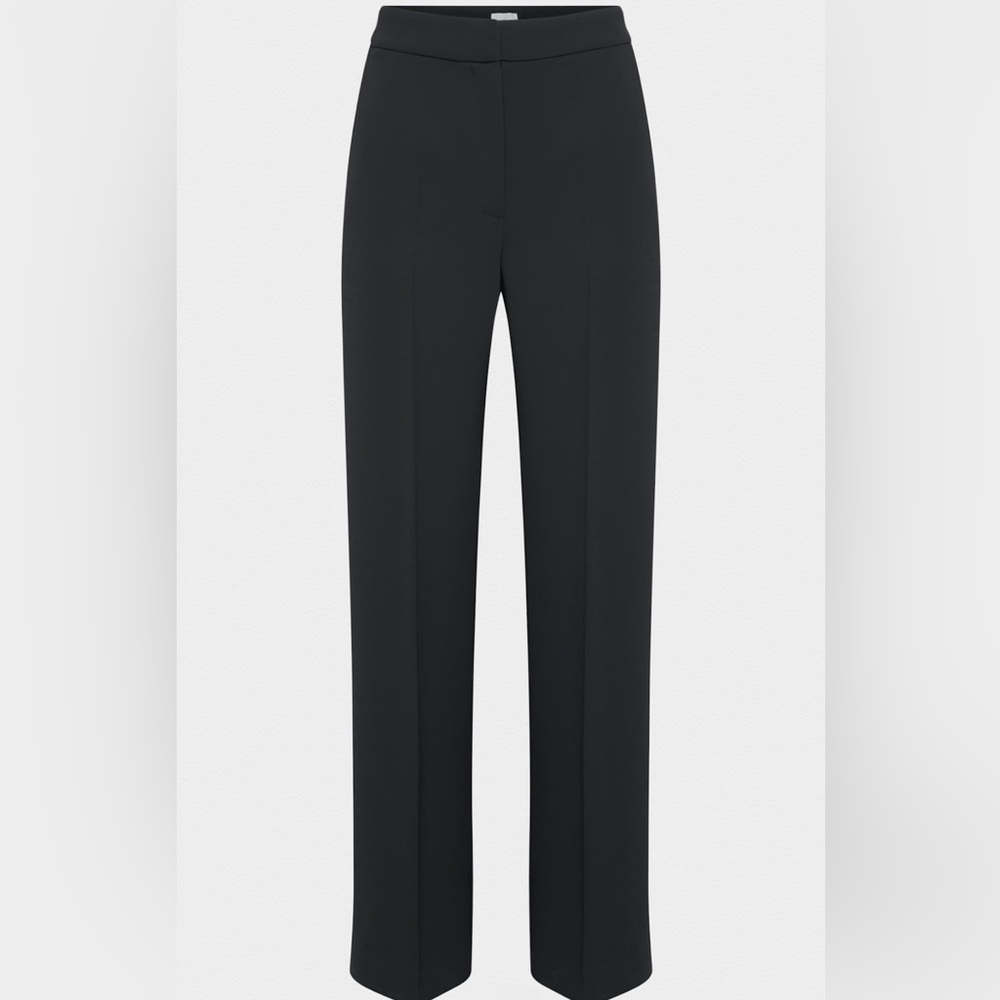 Aritzia Classic Limitless Black Crepe Pants